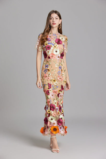 Vitoria | Garden-Party Maxi Floral Style Dress