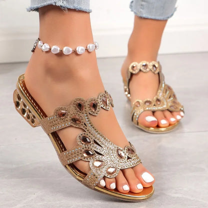 Rosangelica | Holiday Lightweight Glamour Grip Sandal