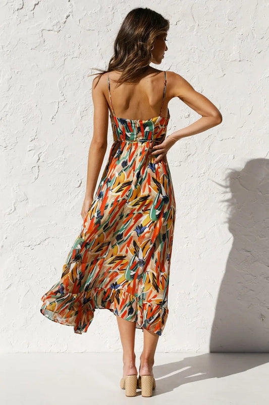 TropicLush(TM) | Effortless Flair Dress