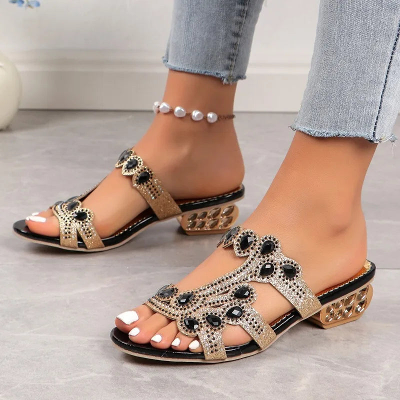 Rosangelica | Holiday Lightweight Glamour Grip Sandal