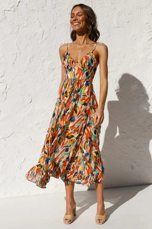 TropicLush(TM) | Effortless Flair Dress