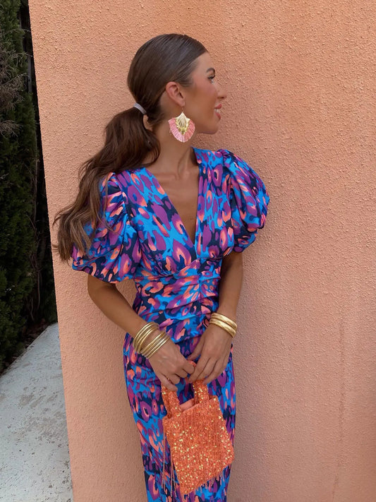 Monique | After-Five Midi Summer Design Dress