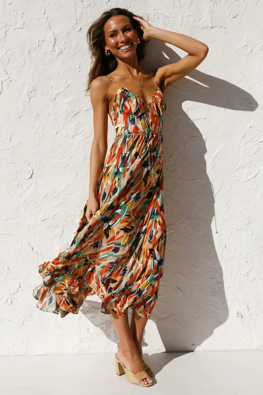 TropicLush(TM) | Effortless Flair Dress