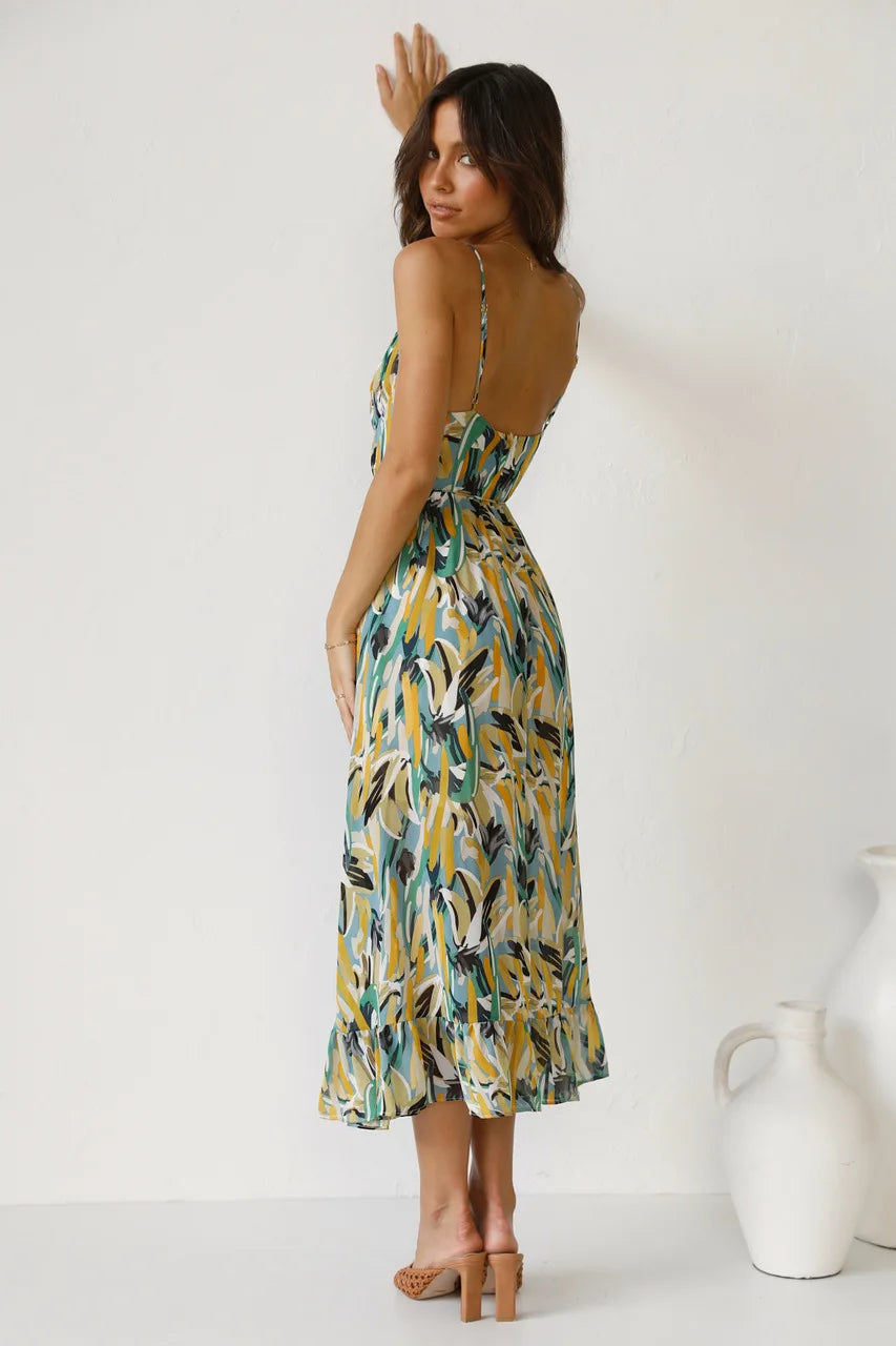 TropicLush(TM) | Effortless Flair Dress