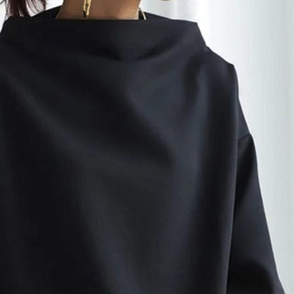Alda | Desk-to-Dinner High-Neck Lightweight Fit Top