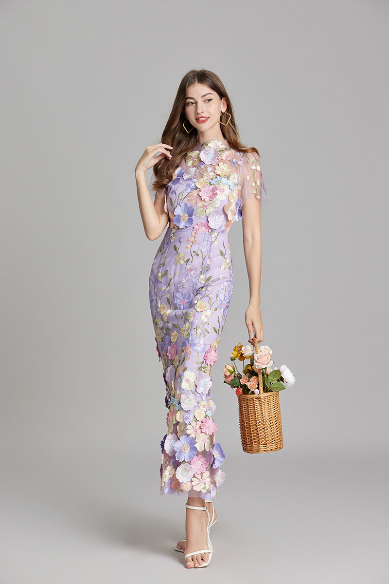 Vitoria | Garden-Party Maxi Floral Style Dress