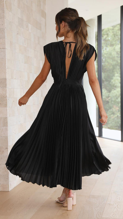 Presley | Weekend Pleated High-Waist Finish Dress