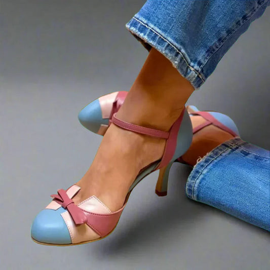 Ilarietta | Party Summer Bow Comfort Heel