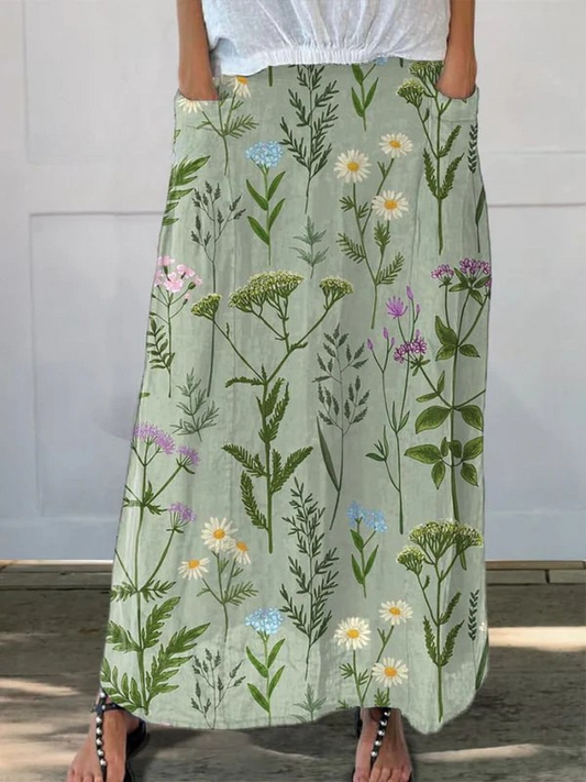 Gerlin | Spring Field Repeat Skirt