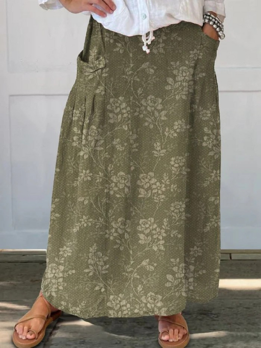 Princess | Vintage Floral Skirt