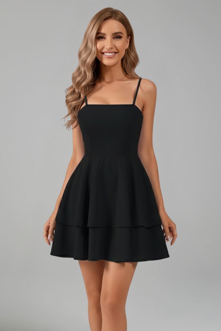 Elara | Coastal Spaghetti Strap Piece Dress
