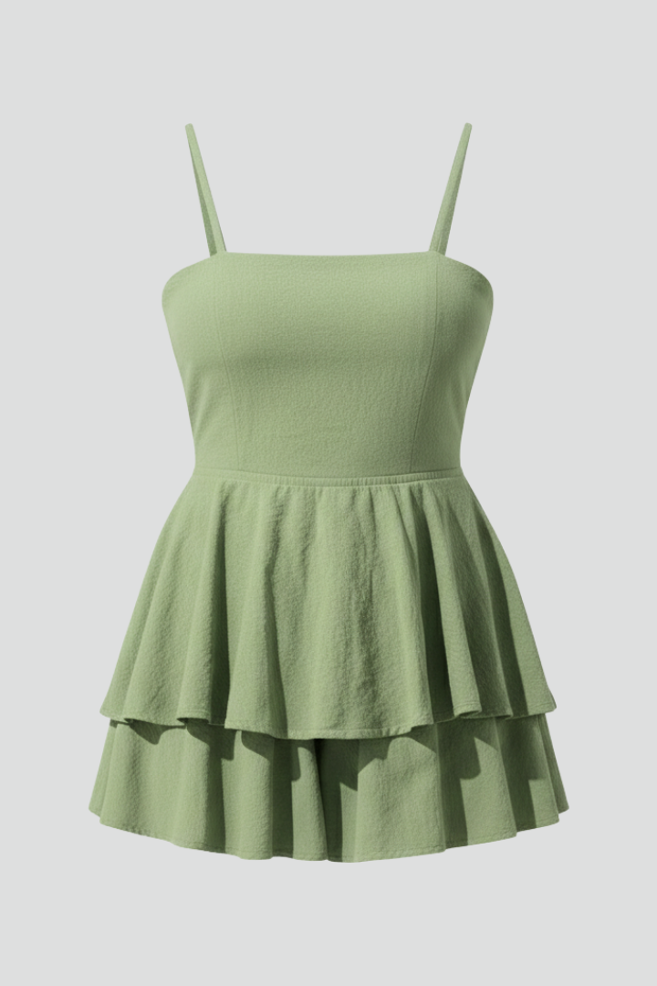 Elara | Coastal Spaghetti Strap Piece Dress