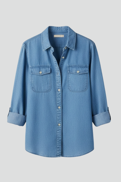 Antinetta | Polished Summer Lightweight Silhouette Shirt