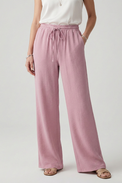 Vada | Desk-to-Dinner Wide-Leg Palazzo Comfort Pants