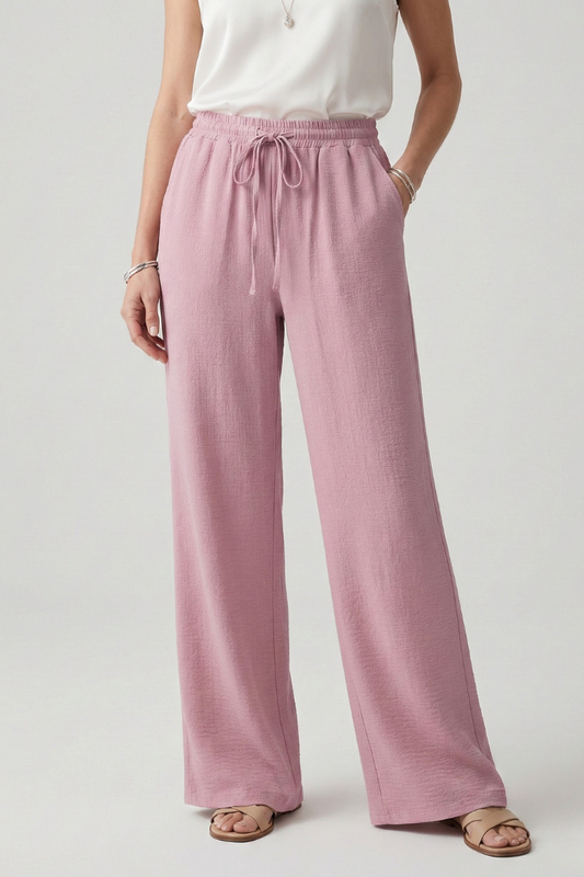 Vada | Desk-to-Dinner Wide-Leg Palazzo Comfort Pants