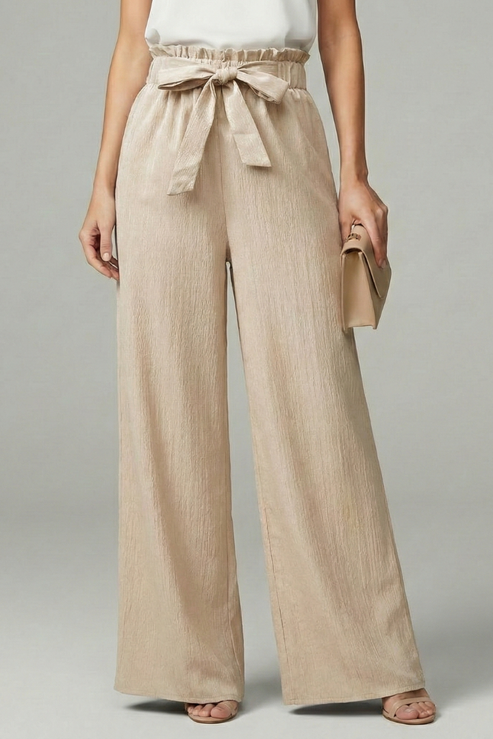 Adeodata | Desk-to-Dinner Flowing Wide-Leg Comfort Trousers