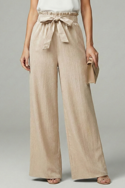 Adeodata | Desk-to-Dinner Flowing Wide-Leg Comfort Trousers