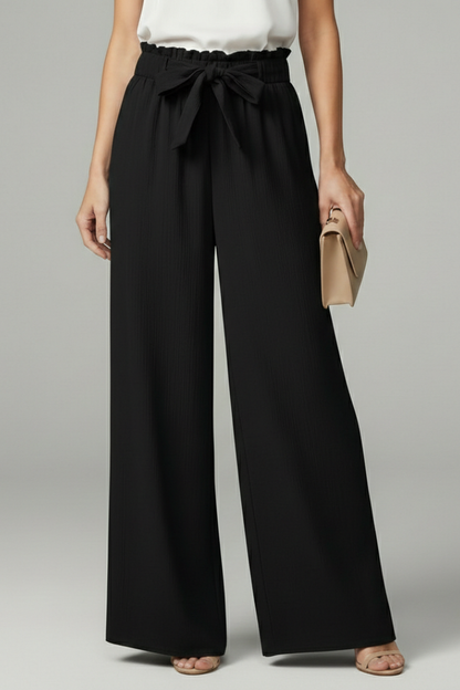 Adeodata | Desk-to-Dinner Flowing Wide-Leg Comfort Trousers
