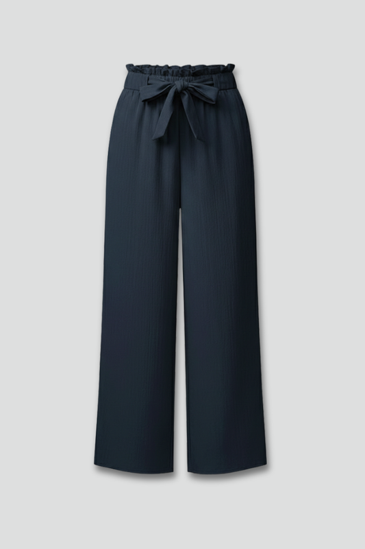 Adeodata | Desk-to-Dinner Flowing Wide-Leg Comfort Trousers