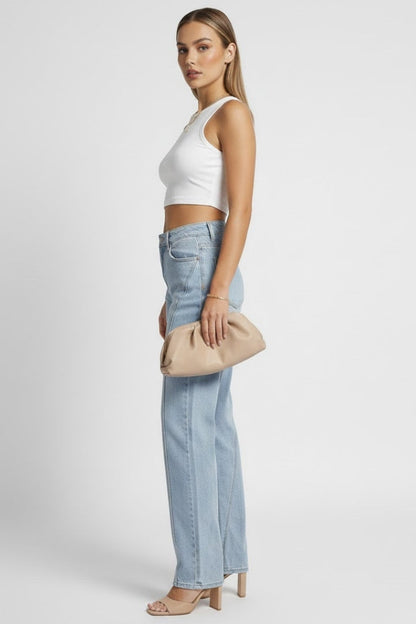 Bellamy | All-Day High-Waist Straight-Leg Comfort Jeans