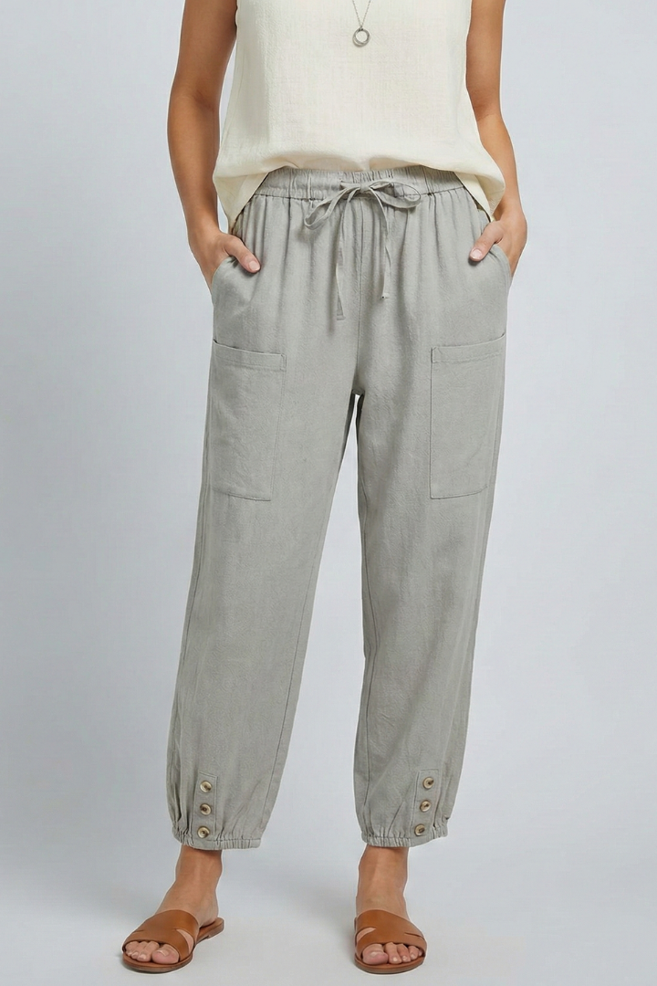 Talullah | Warm-Weather Summer Drawstring Comfort Pants