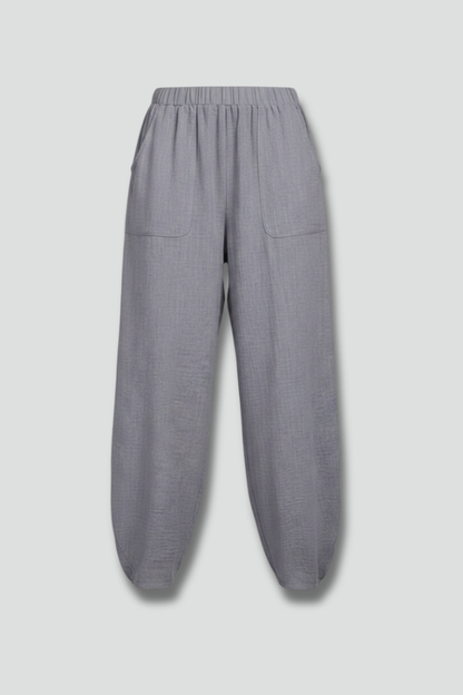 Alba | Everyday Elastic-Waist Summer Comfort Trousers