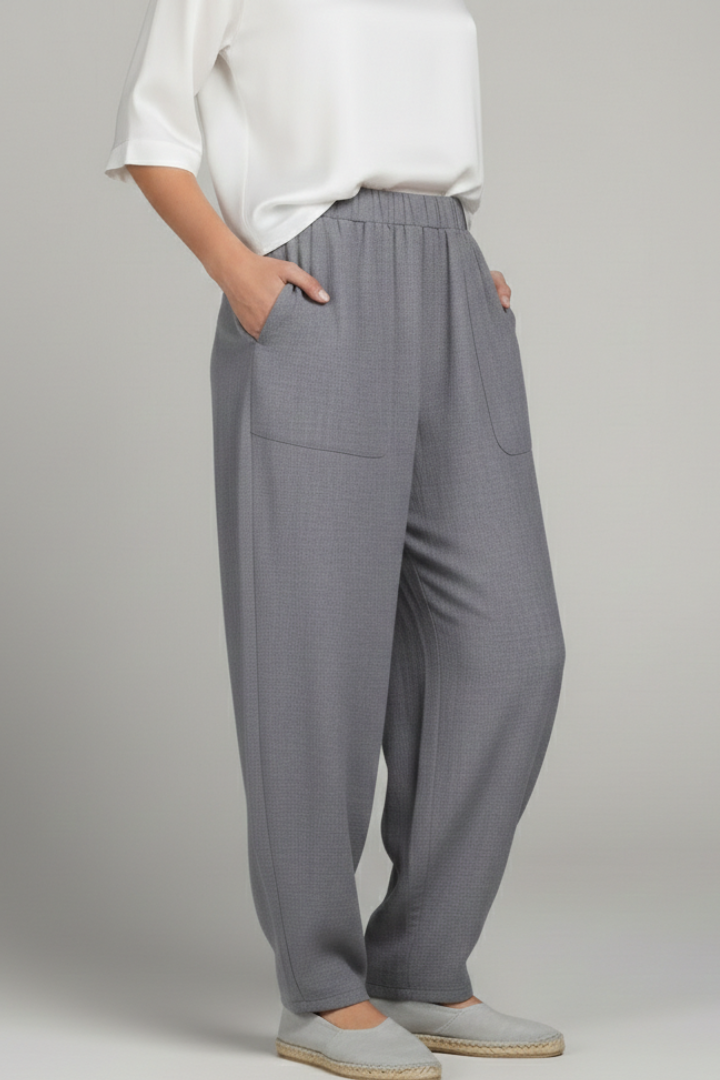 Alba | Everyday Elastic-Waist Summer Comfort Trousers