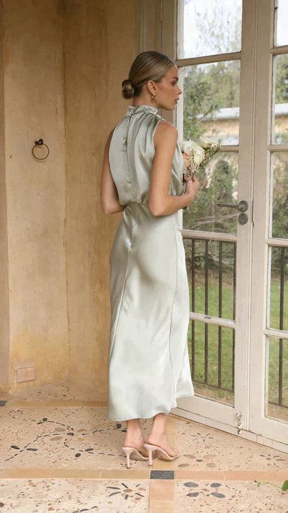 Alyssa | After-Five Midi Summer Shape Dress