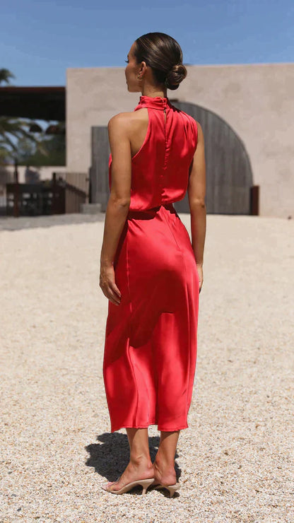 Alyssa | After-Five Midi Summer Shape Dress