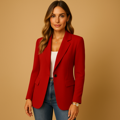 Alexandra | Cold-Weather Tailored Structured Warmth Blazer