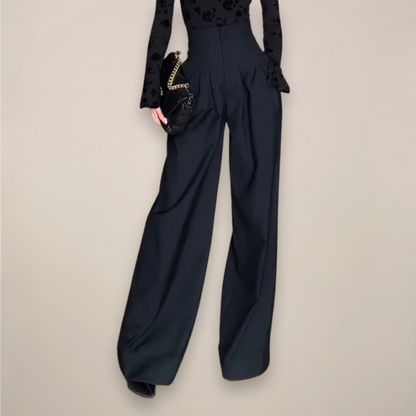 Raquel | Everyday Tailored Wide-Leg Comfort Pants
