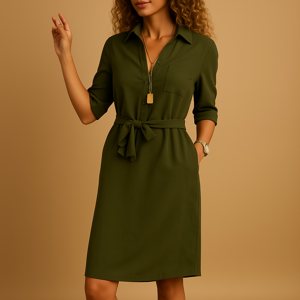 Gabriellina | Garden-Party Midi Summer Cut Dress