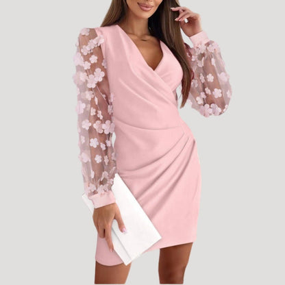 Halcyon | Coastal Wrap Mini Style Dress
