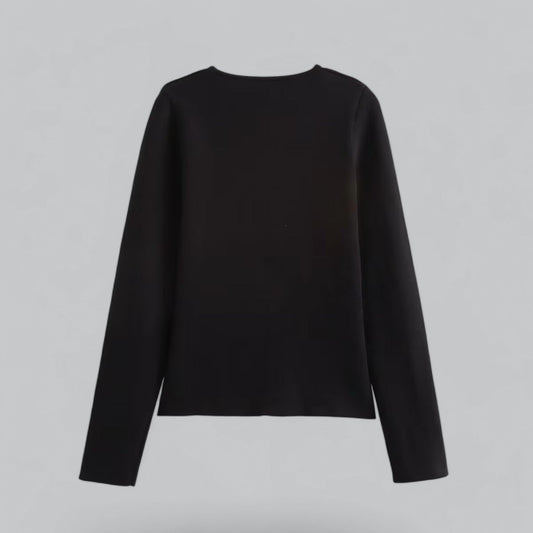 Tarquinietta | Weekend V-Neck Minimalist Warmth Cardigan