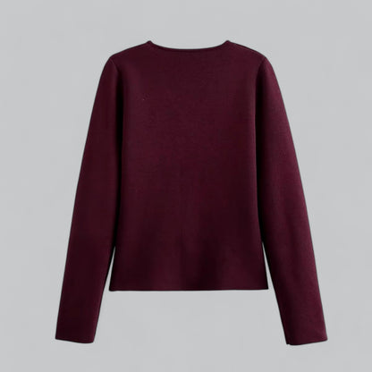 Tarquinietta | Weekend V-Neck Minimalist Warmth Cardigan