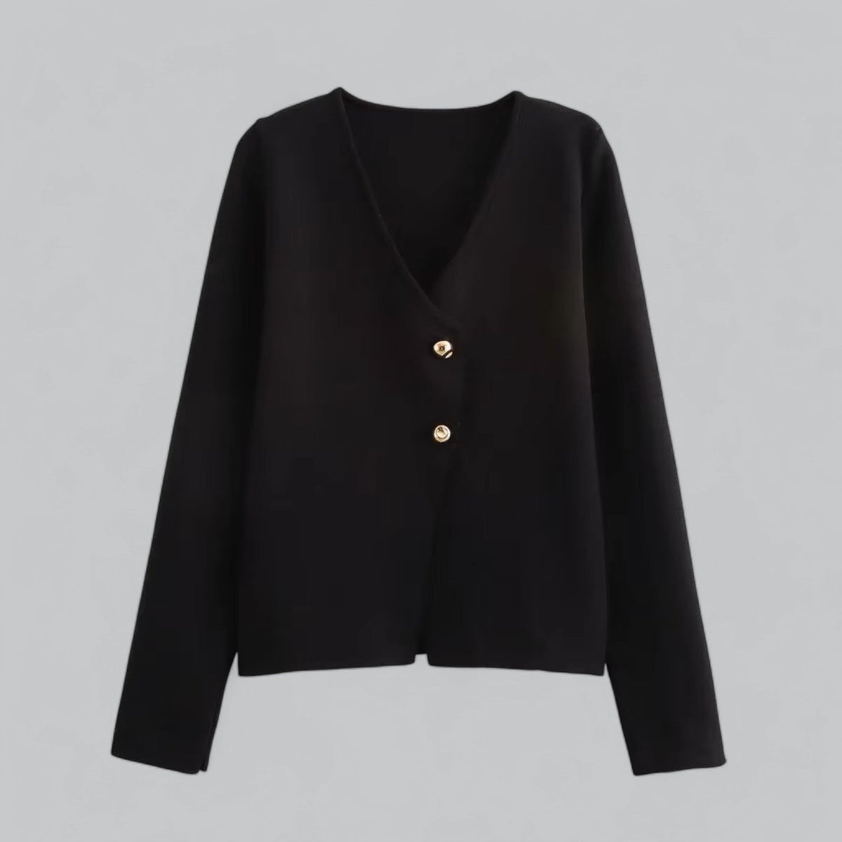 Tarquinietta | Weekend V-Neck Minimalist Warmth Cardigan