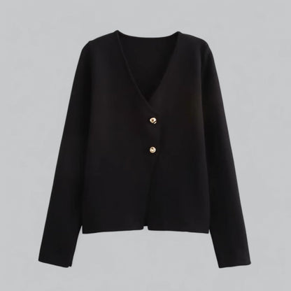 Tarquinietta | Weekend V-Neck Minimalist Warmth Cardigan