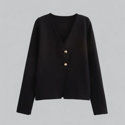 Tarquinietta | Weekend V-Neck Minimalist Warmth Cardigan