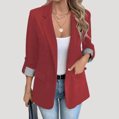 Valerie | Everyday Tailored Single-Breasted Warmth Blazer