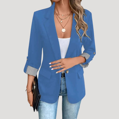 Valerie | Everyday Tailored Single-Breasted Warmth Blazer