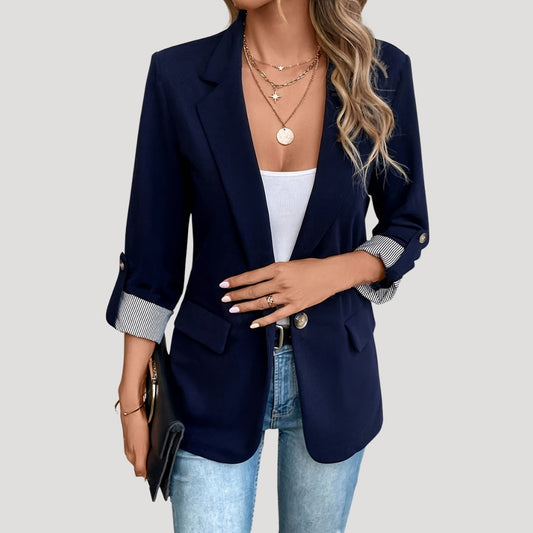 Valerie | Everyday Tailored Single-Breasted Warmth Blazer
