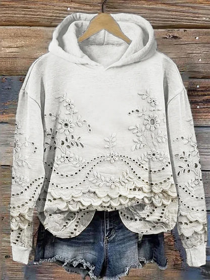 Artemia | Active Floral Warmth Hoodie