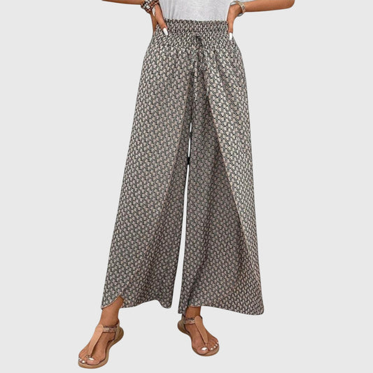 Onorina | Desk-to-Dinner High-Waist Palazzo Silhouette Pants