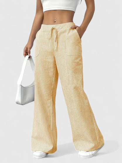 Pia | Everyday Breathable Wide-Leg Ease Pants