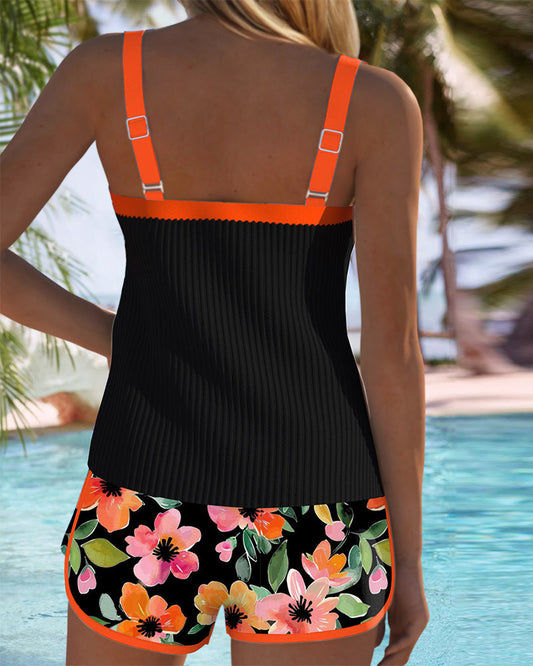 Alessia | Poolside Tummy-Control Two-Piece Fit Swimsuit
