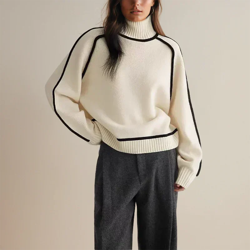 Asilia | Layering Wrap Elegance Texture Sweater
