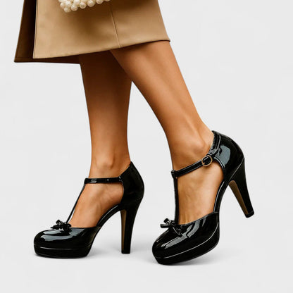 Ledana | Office Summer T-Strap Poise Heel