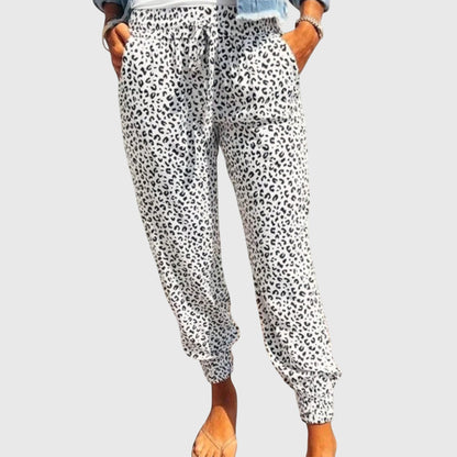 Amadea | Desk-to-Dinner Wide-Leg Leopard Versatility Pants