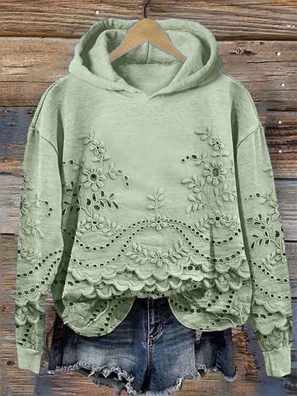Artemia | Active Floral Warmth Hoodie