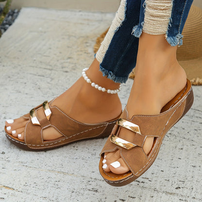 Clementina | Weekend Cushioned Adjustable Everyday Wear Sandal